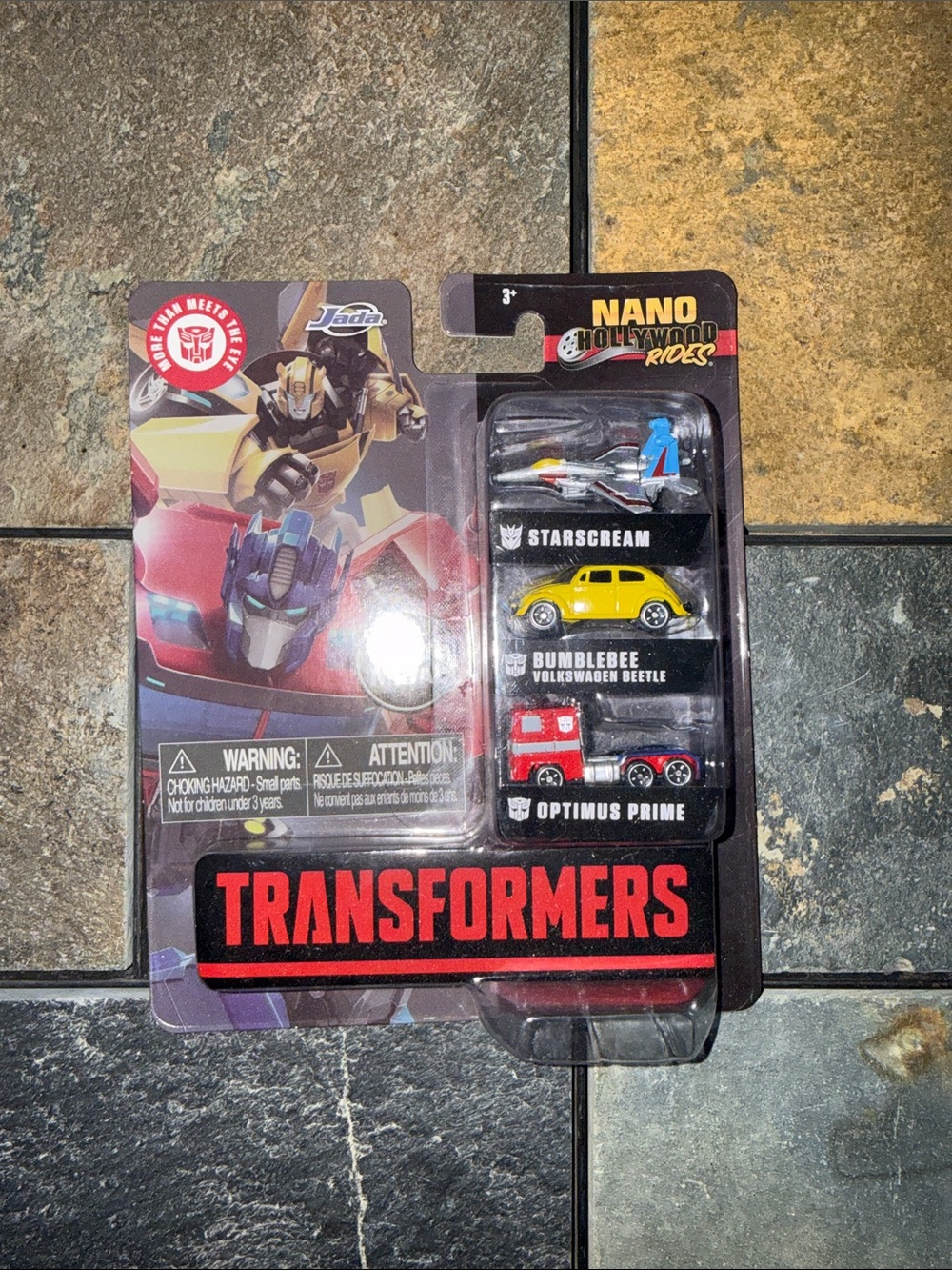 Transformers Nano Hollywood Rides 3-Pack - Yellow Bumblebee Set